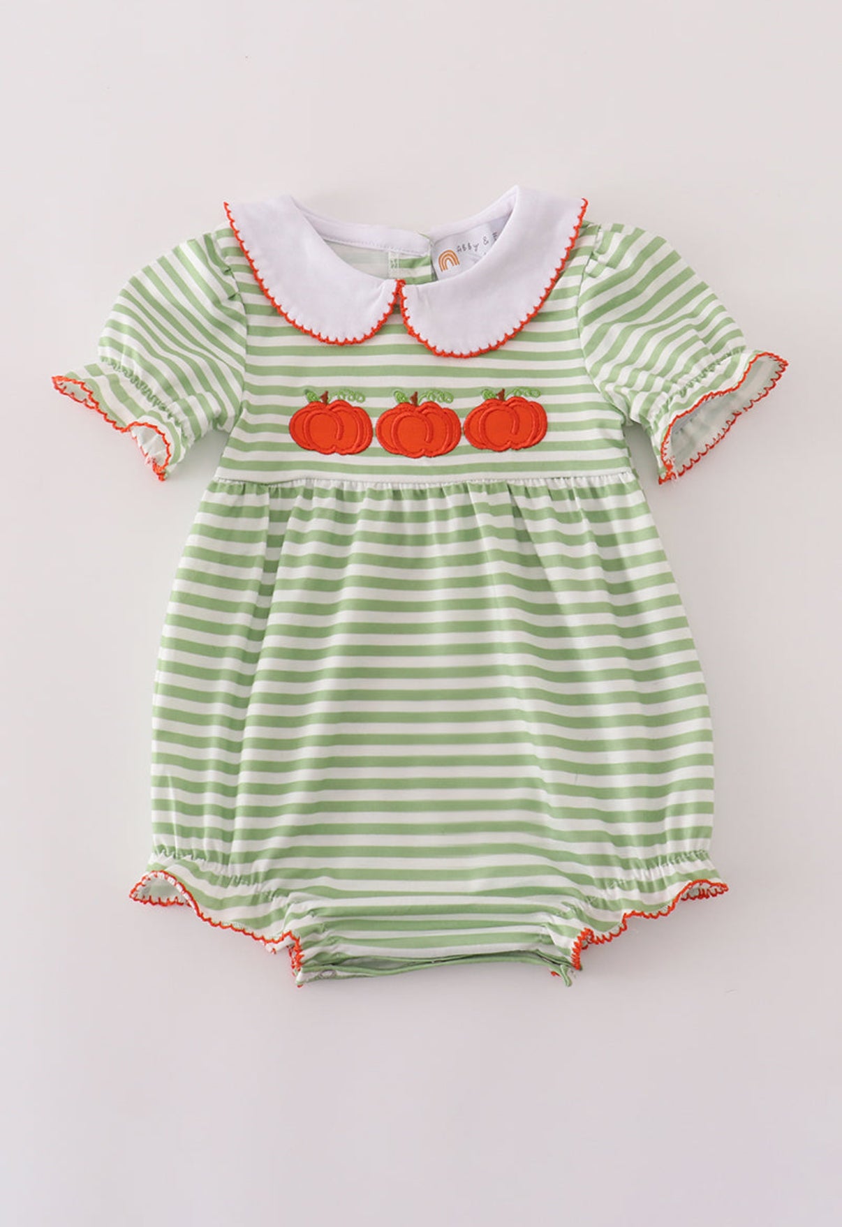 Green stripe pumpkin bubble