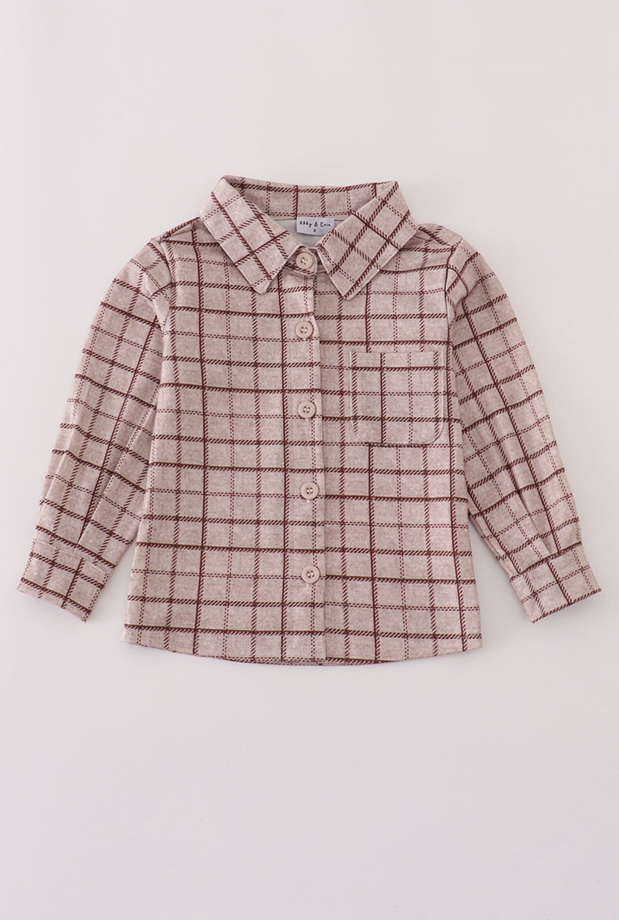 Fall brown button up