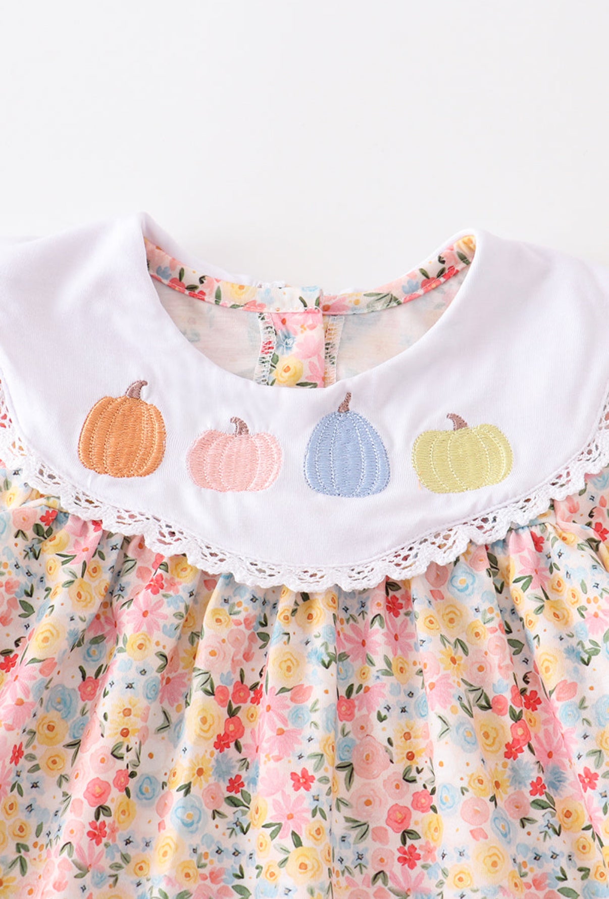 Floral pumpkin dress