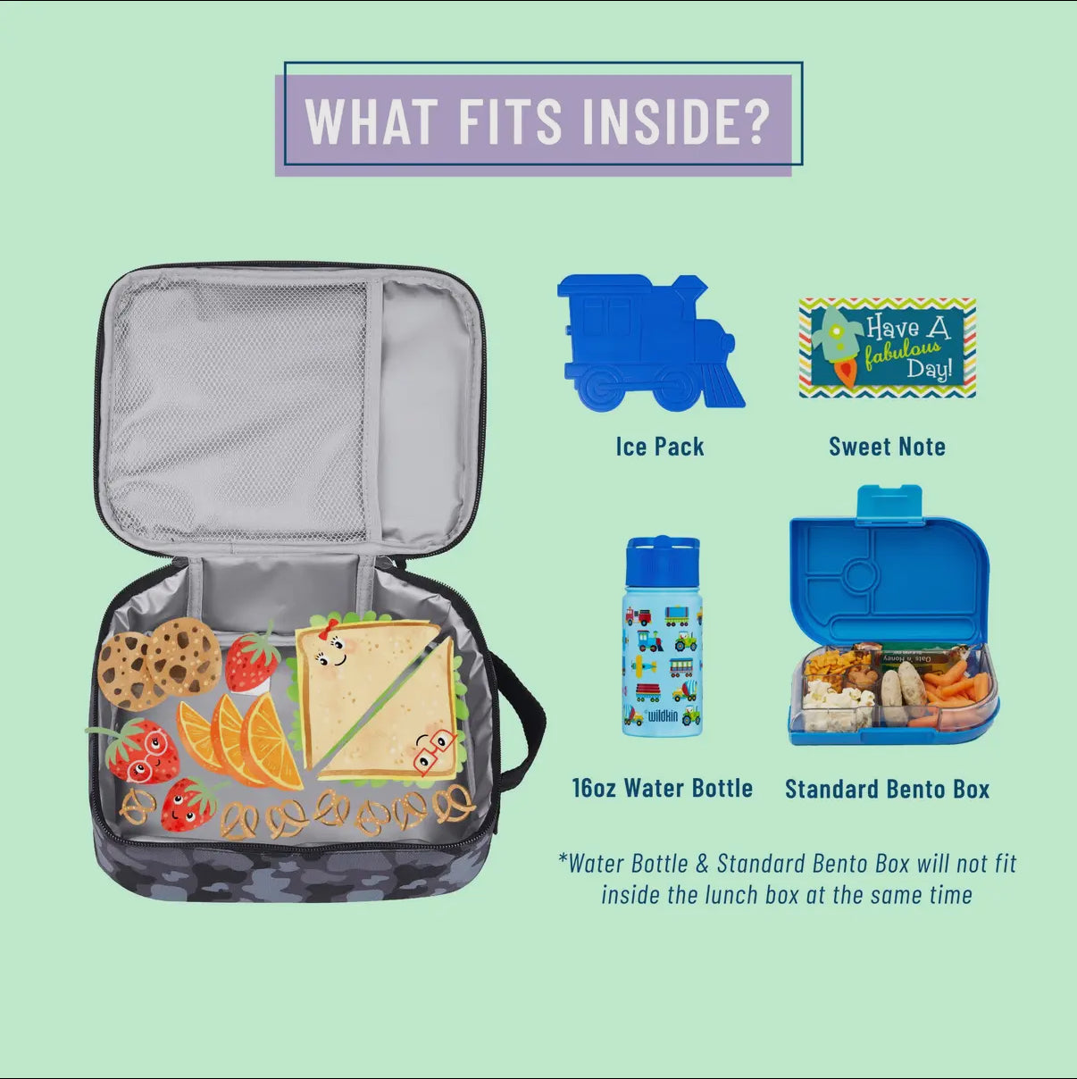 Camo lunch box