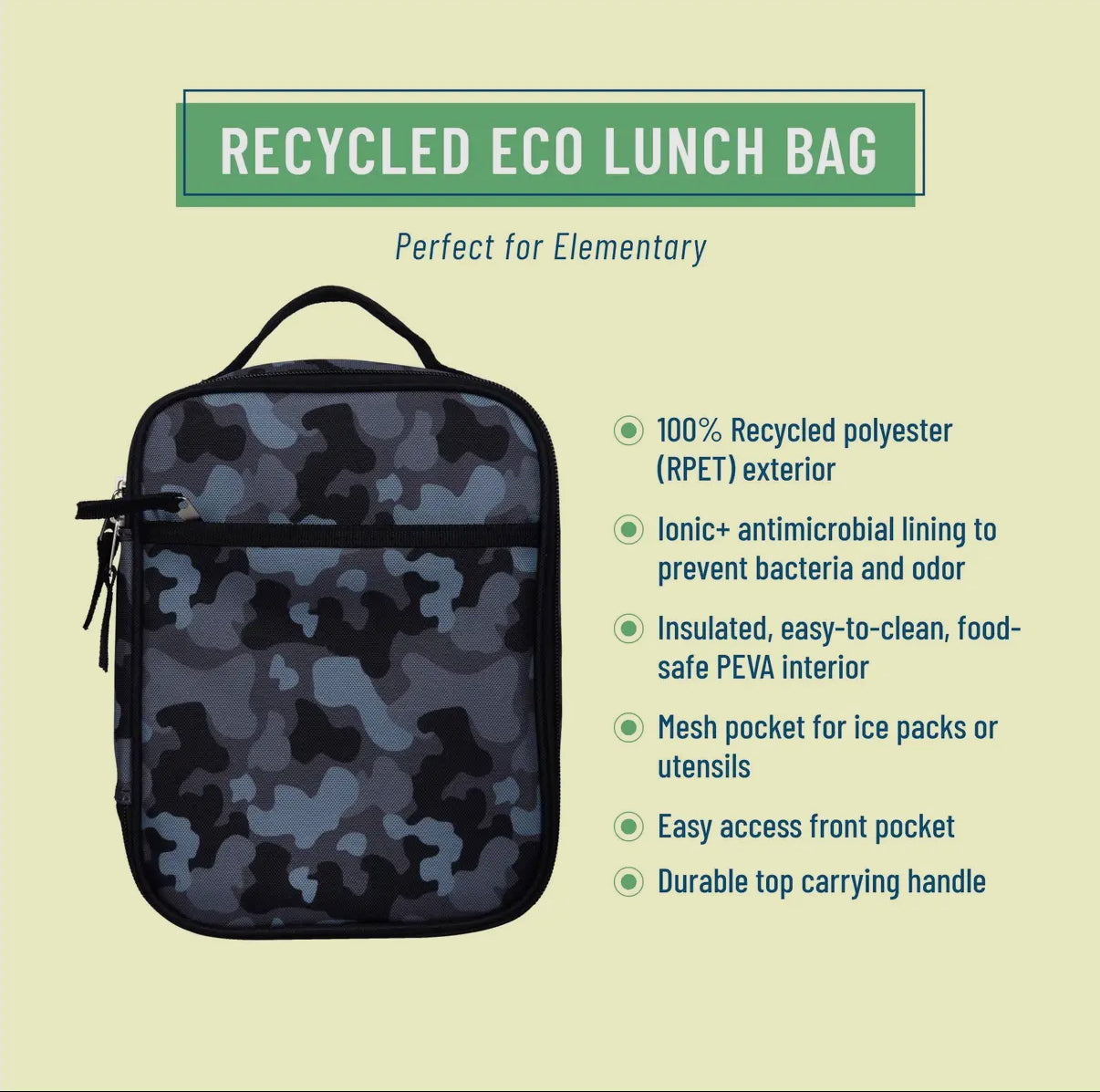 Camo lunch box