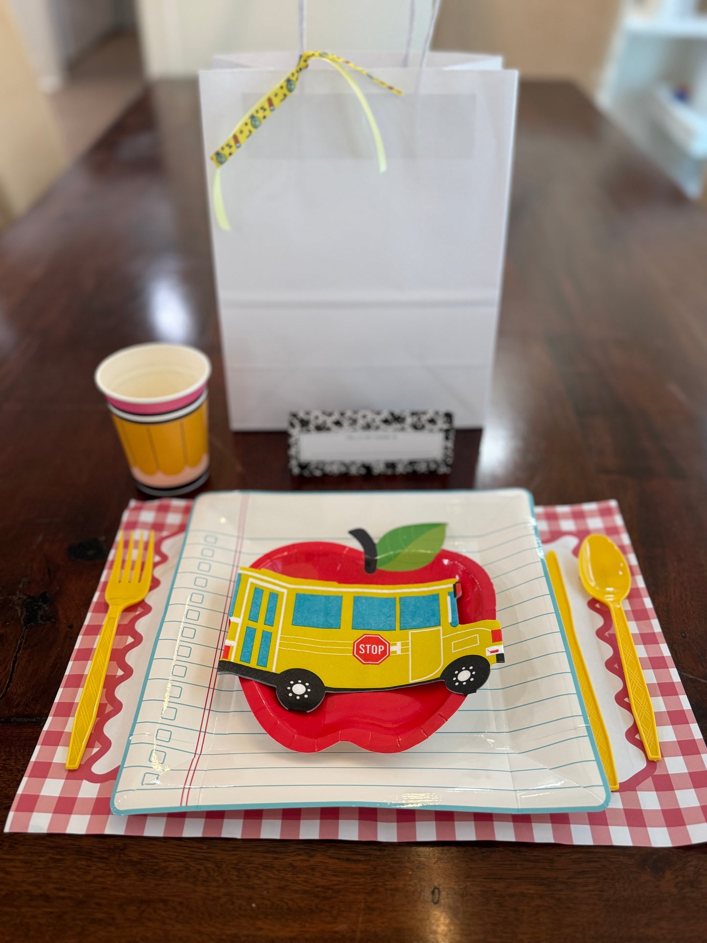 Back to school breakfast bags