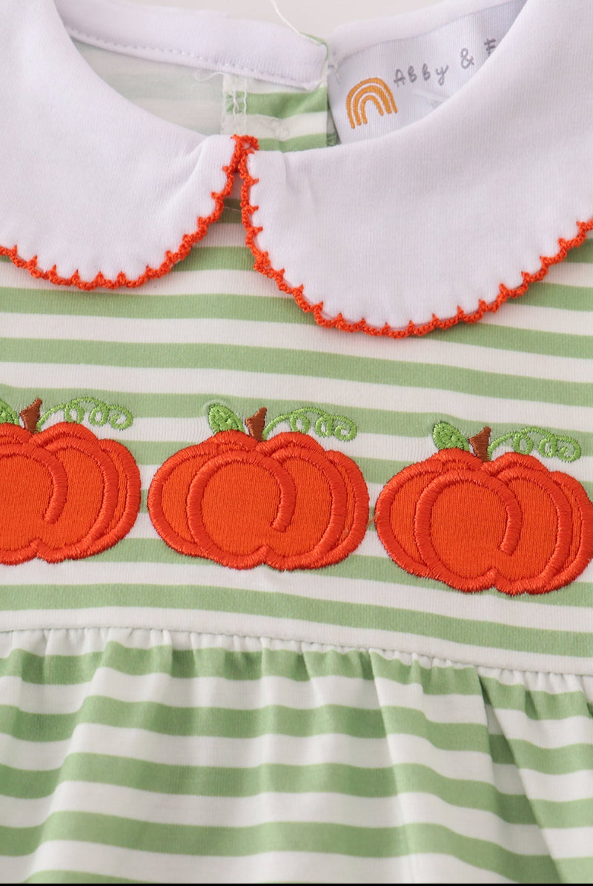 Green stripe pumpkin bubble