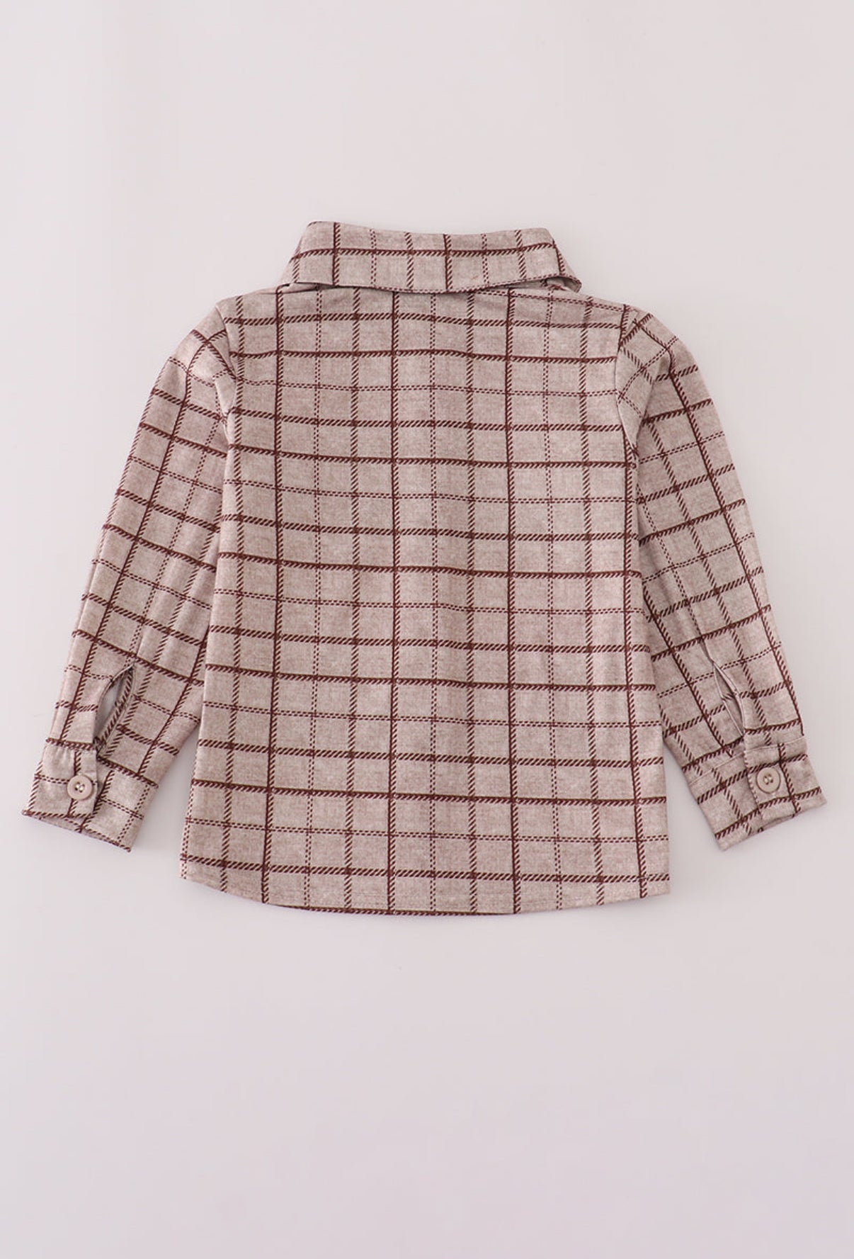 Fall brown button up