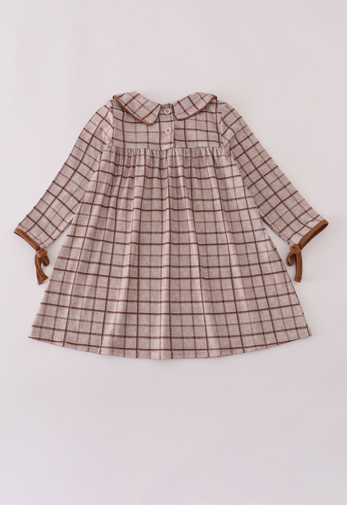 Brown fall dress