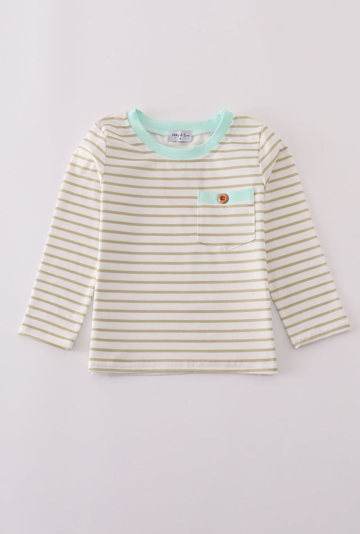 Khaki strip shirt