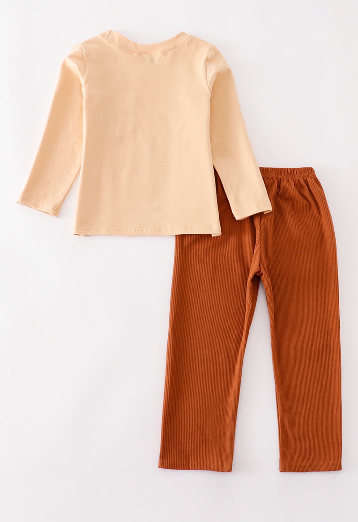 Brown corduroy set