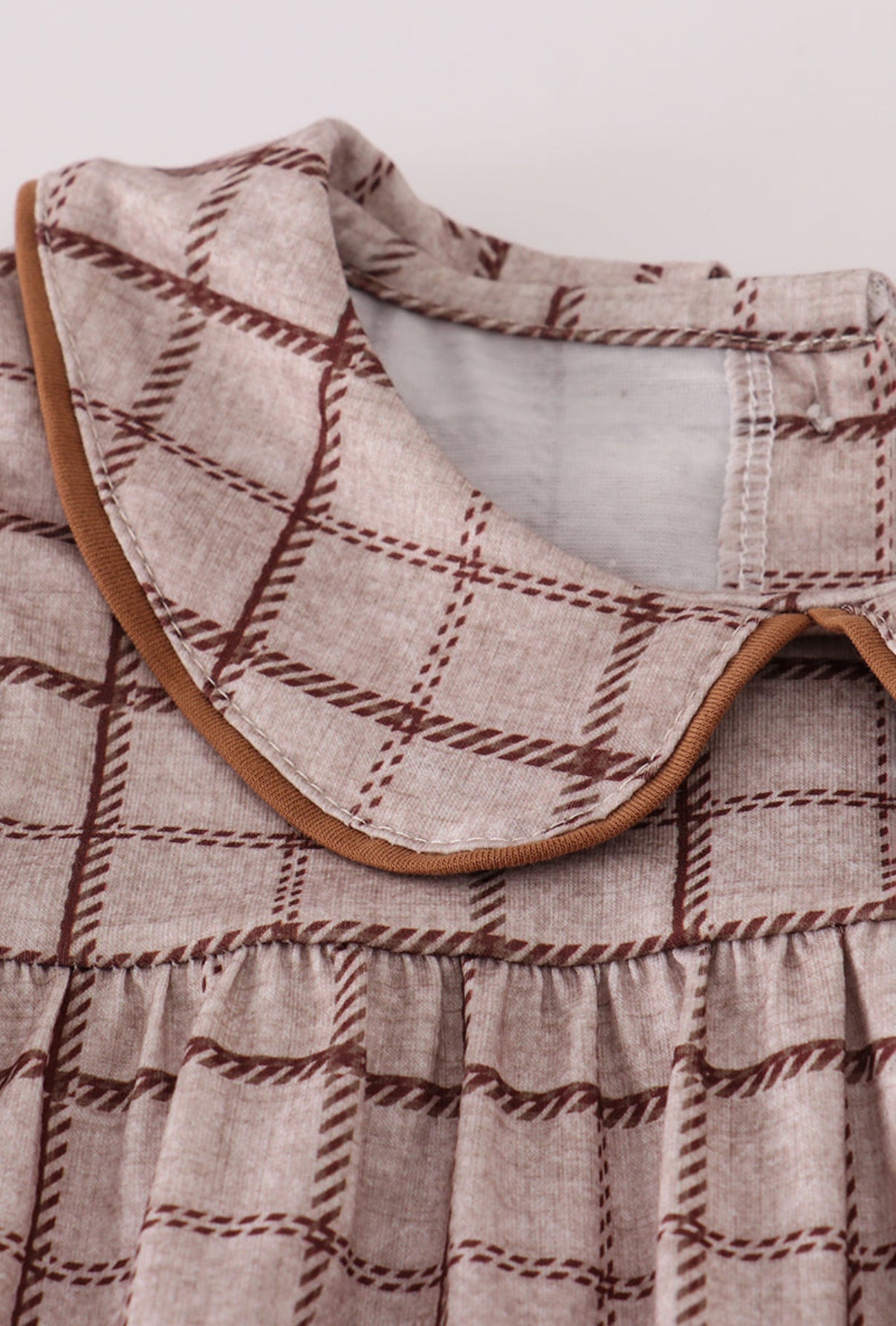 Brown fall dress