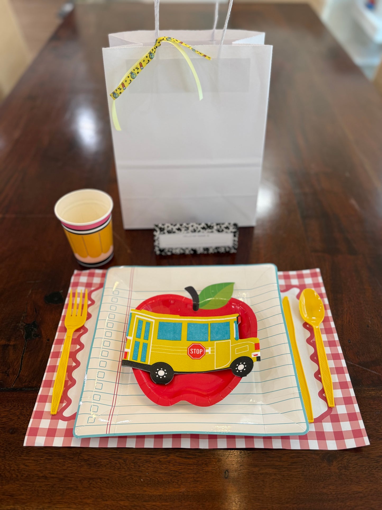 Back to school breakfast bags