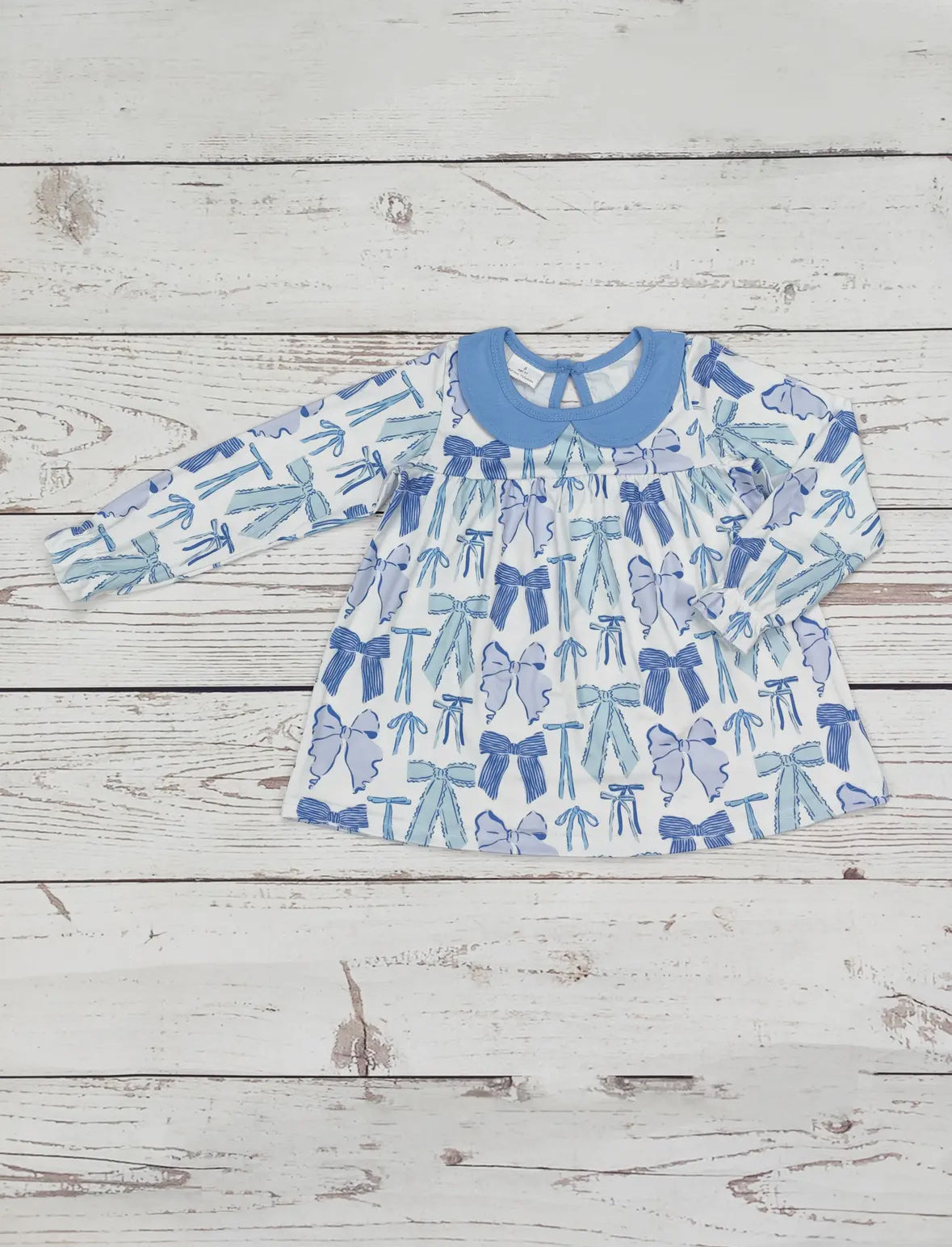 Blue bow set