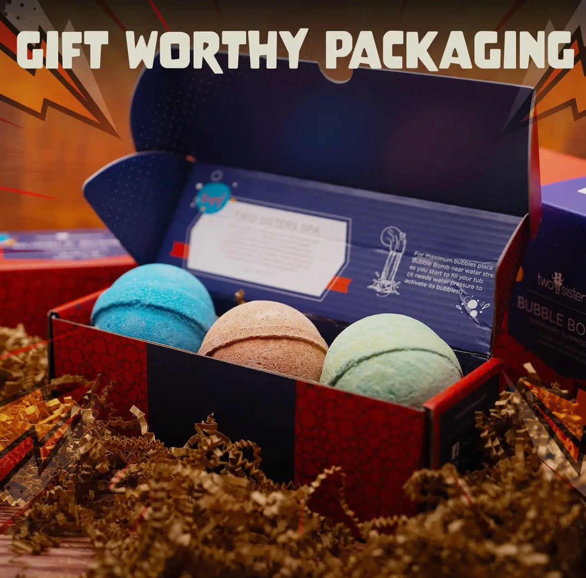 surprise superhero bath bomb set