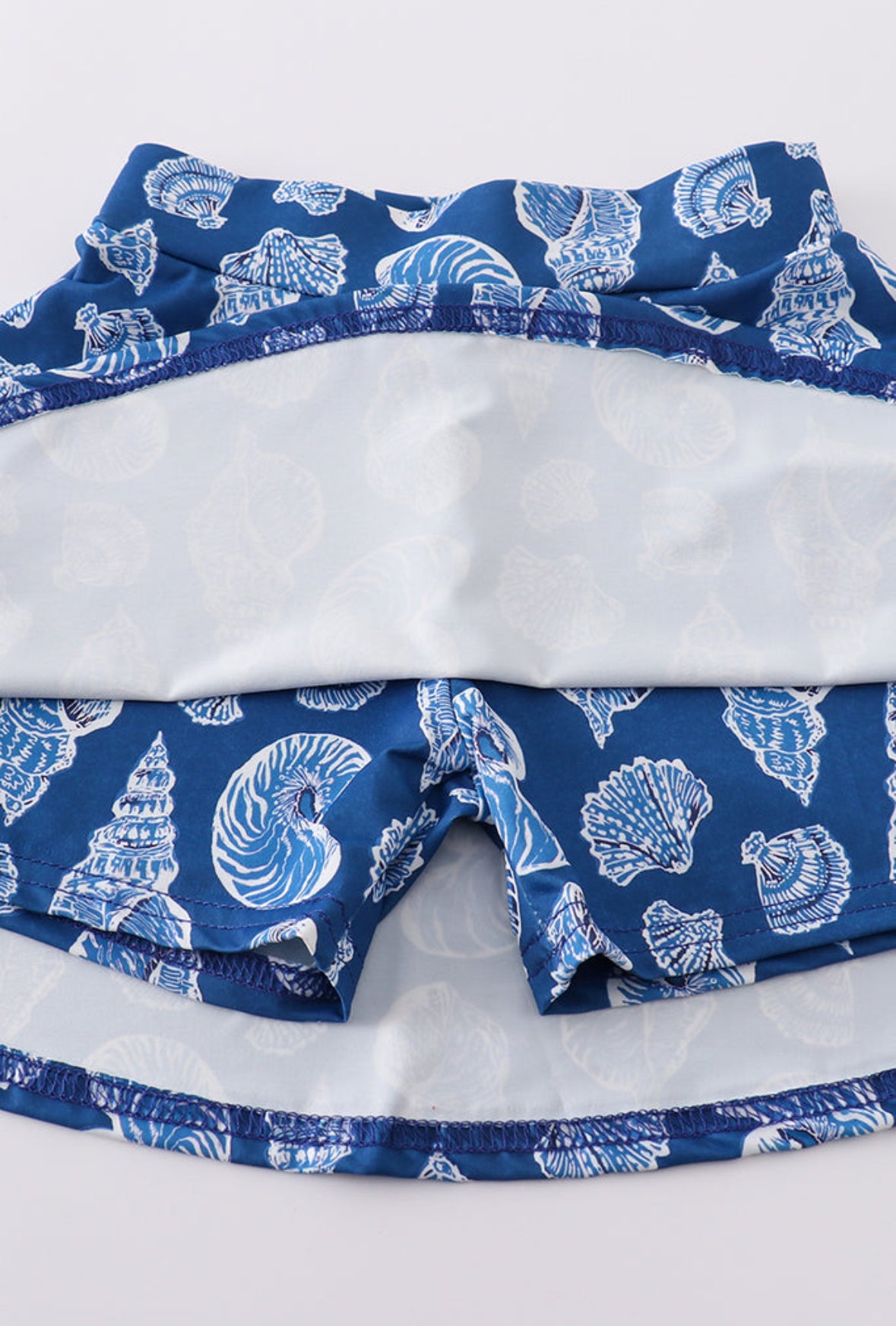 navy seashell active tennis set