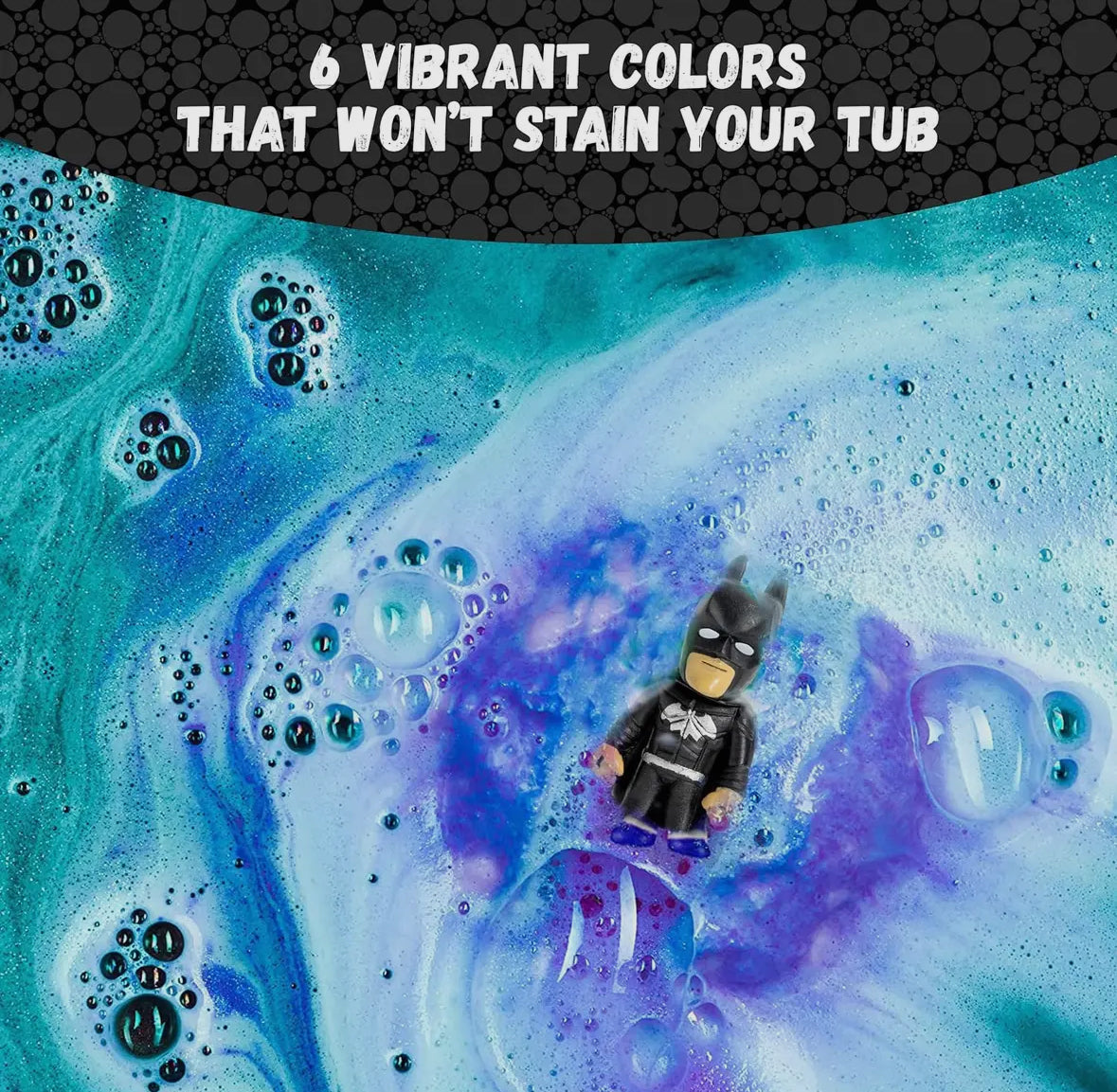 surprise superhero bath bomb set