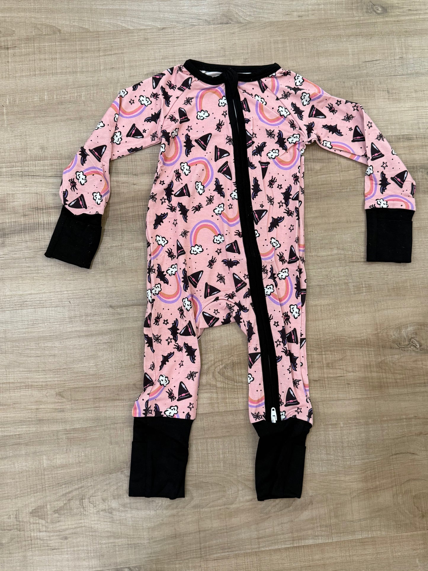 pink halloween bamboo sleeper