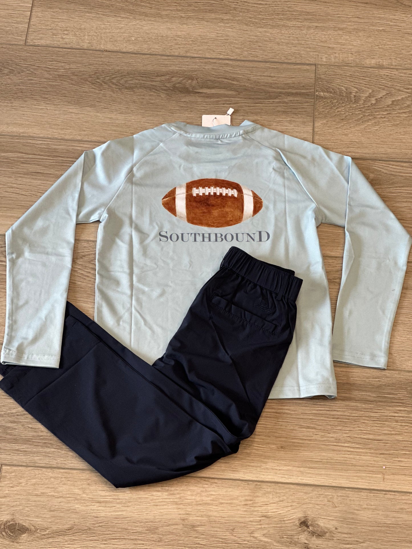 performance elastic pants - navy