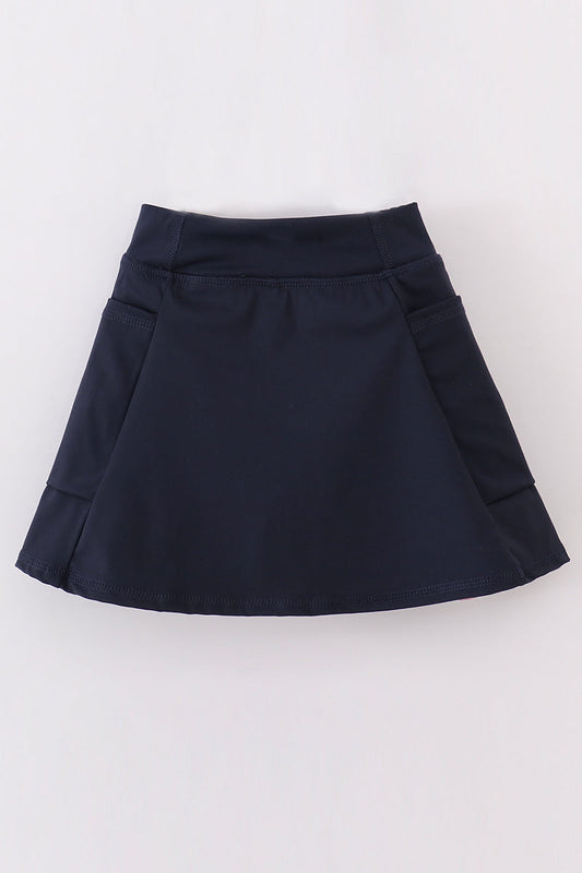 navy active tennis skort