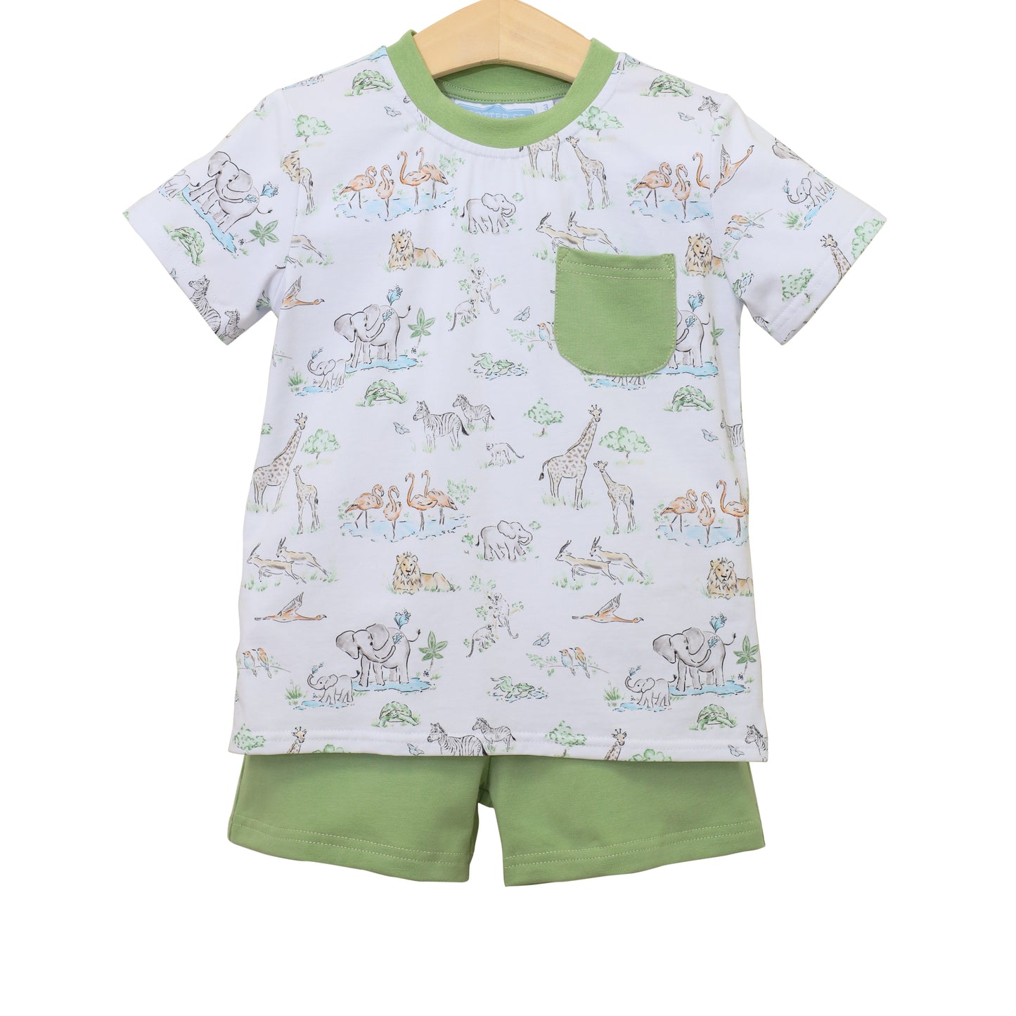 safari pocket short set
