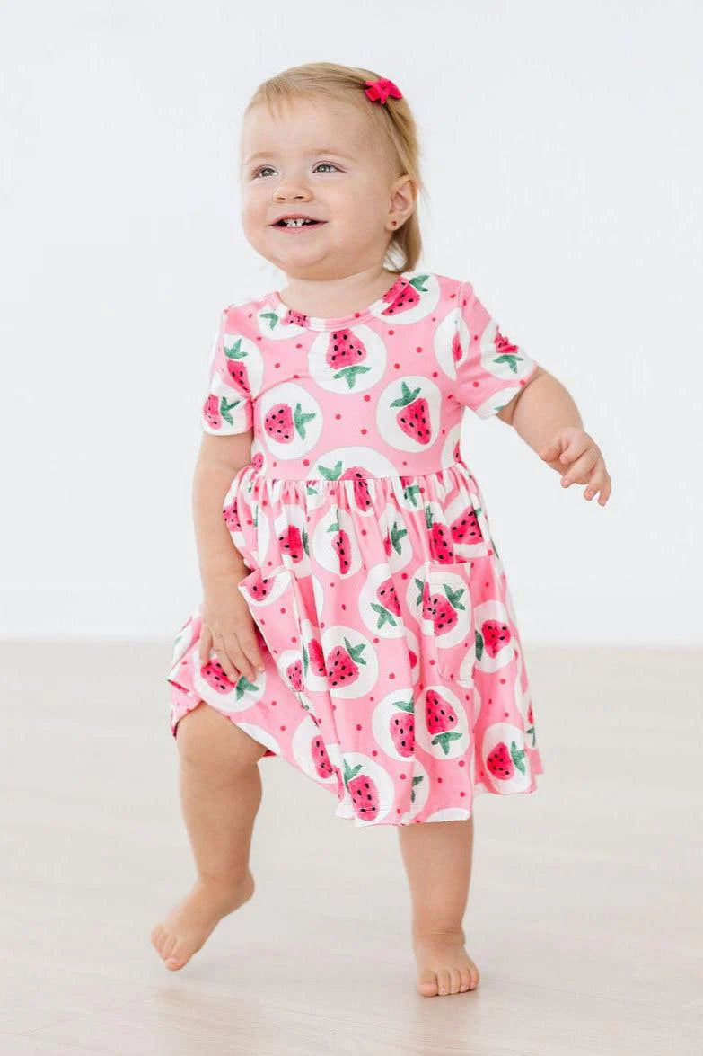 strawberry twirl dress