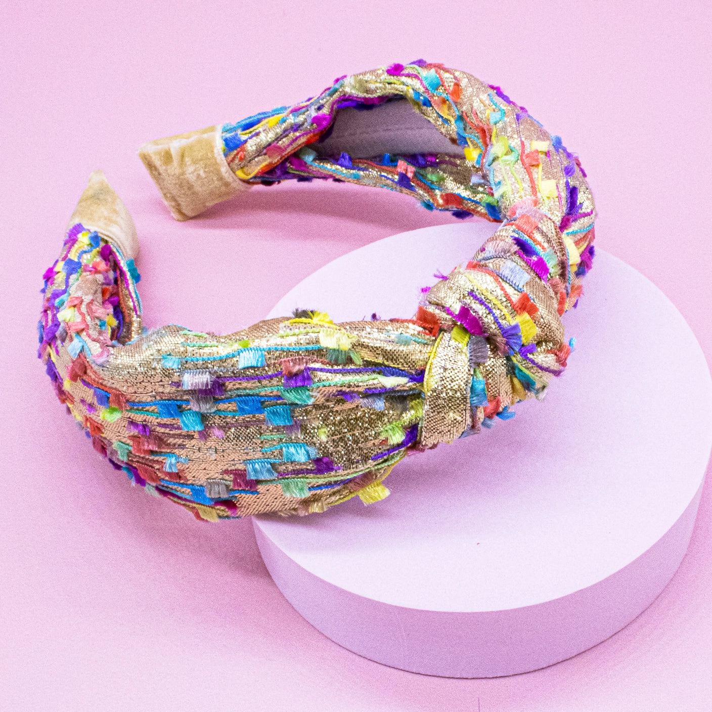 confetti knot headband