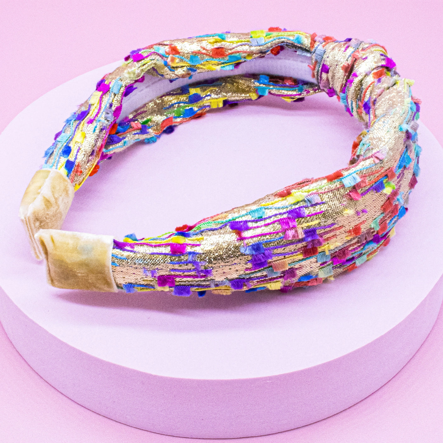 confetti knot headband