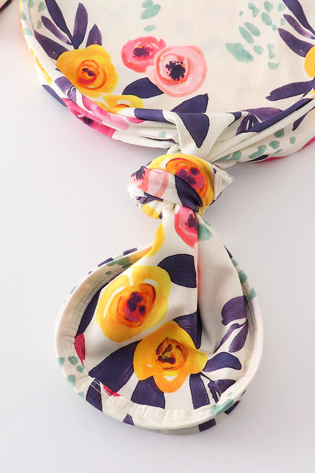 floral baby gown