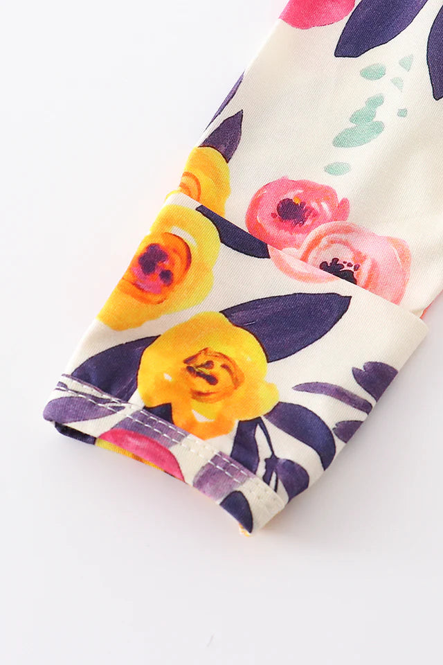 floral baby gown