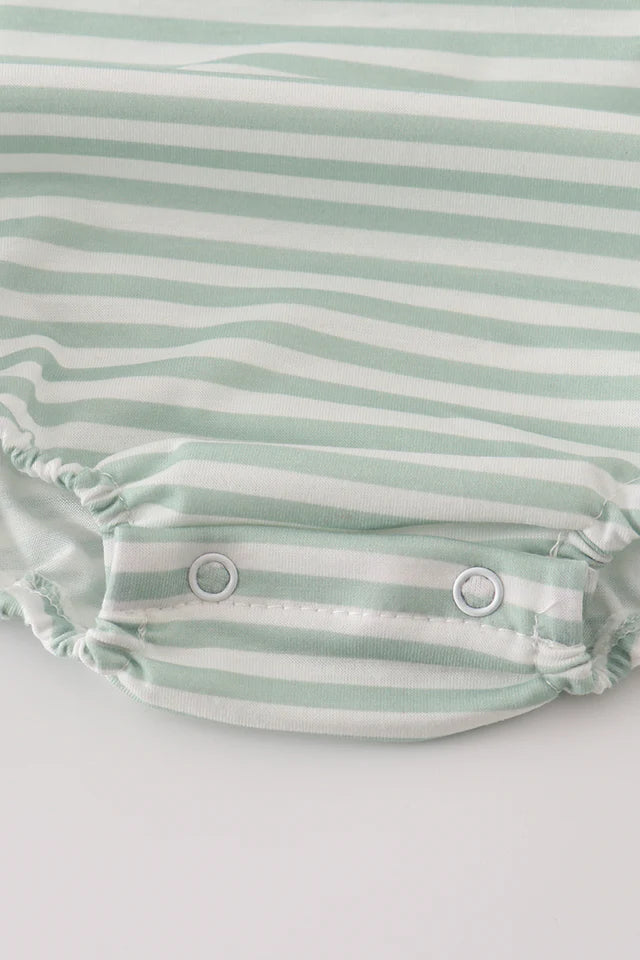 green stripe pocket bubble