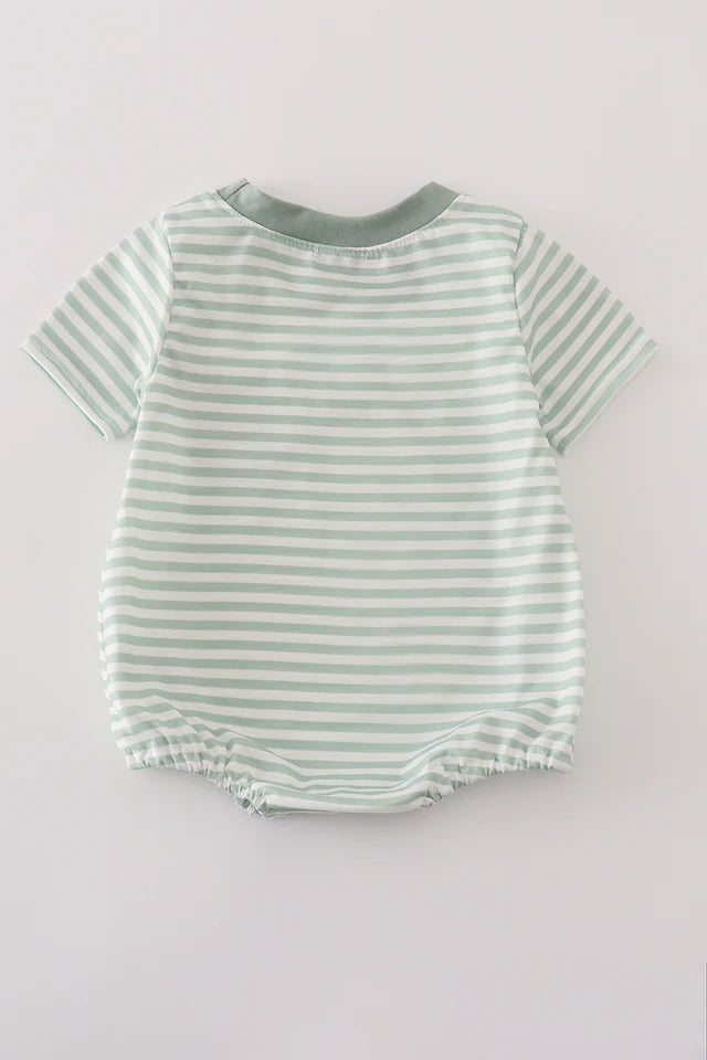 green stripe pocket bubble