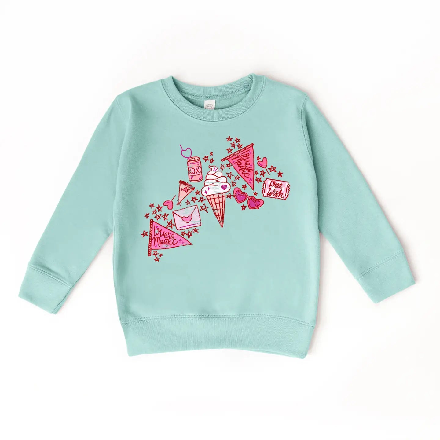 love is magic sweatshirt