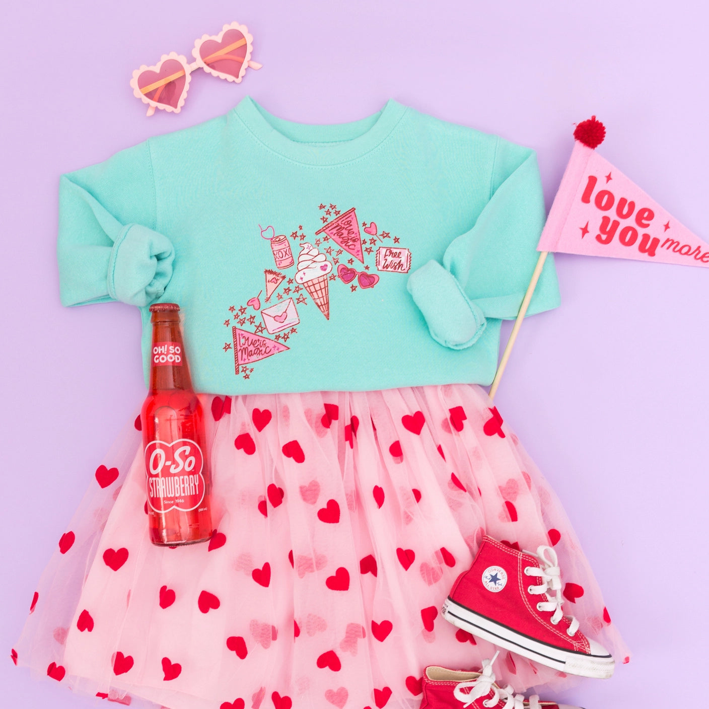 love is magic sweatshirt