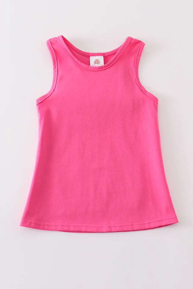 pink bow tank