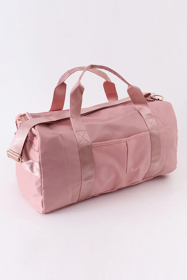 pink travel bag