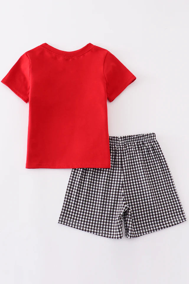 razorback applique smocked set