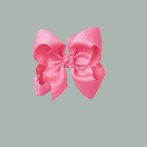 hot pink bow