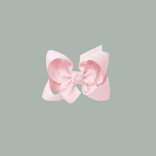 light pink bow