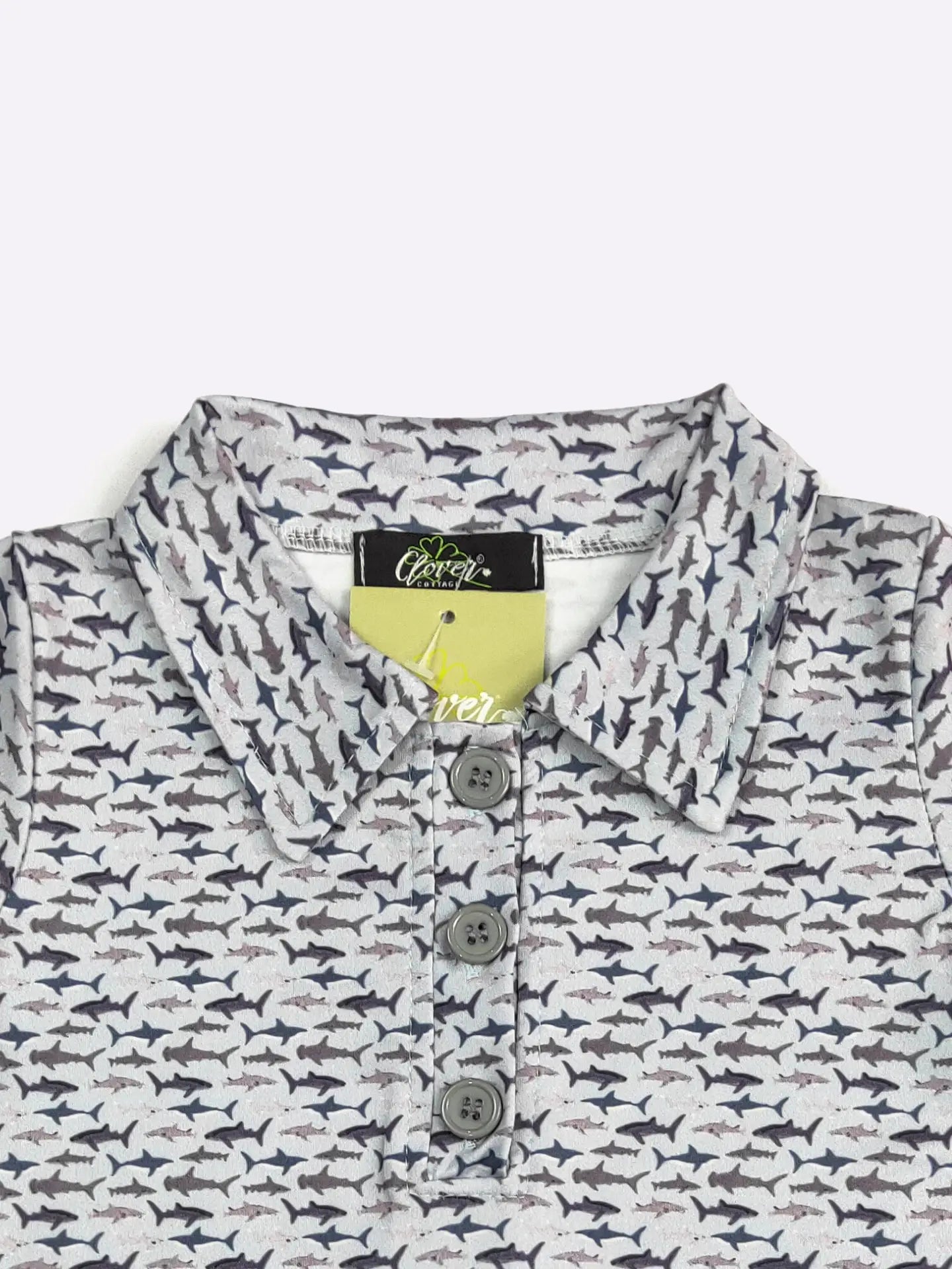 shark collar polo