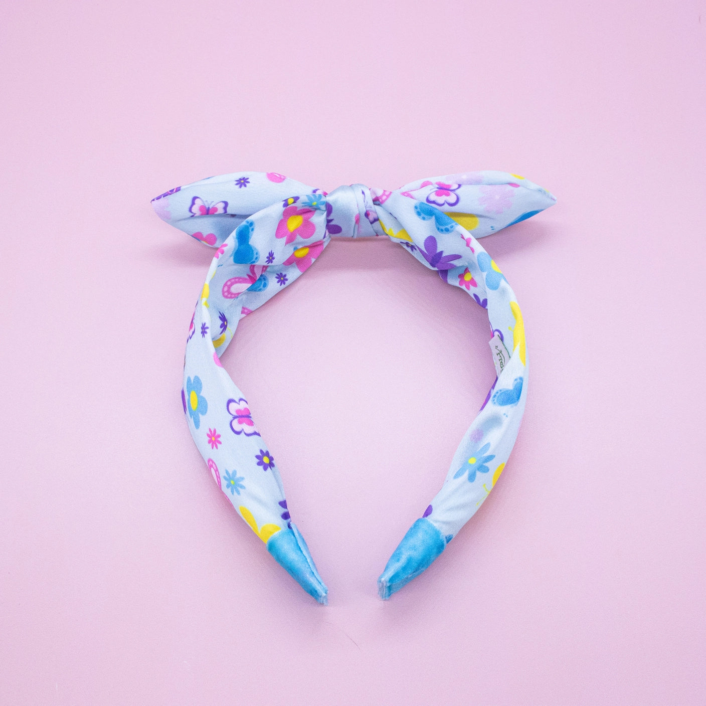 blue butterfly headband
