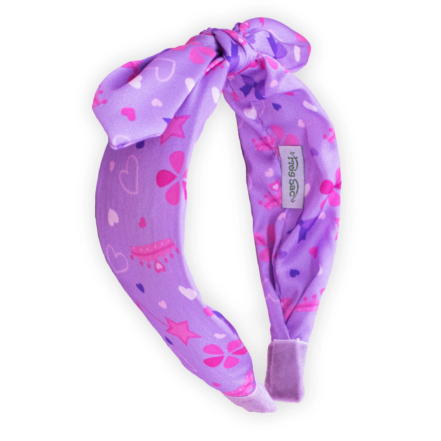 purple princess headband