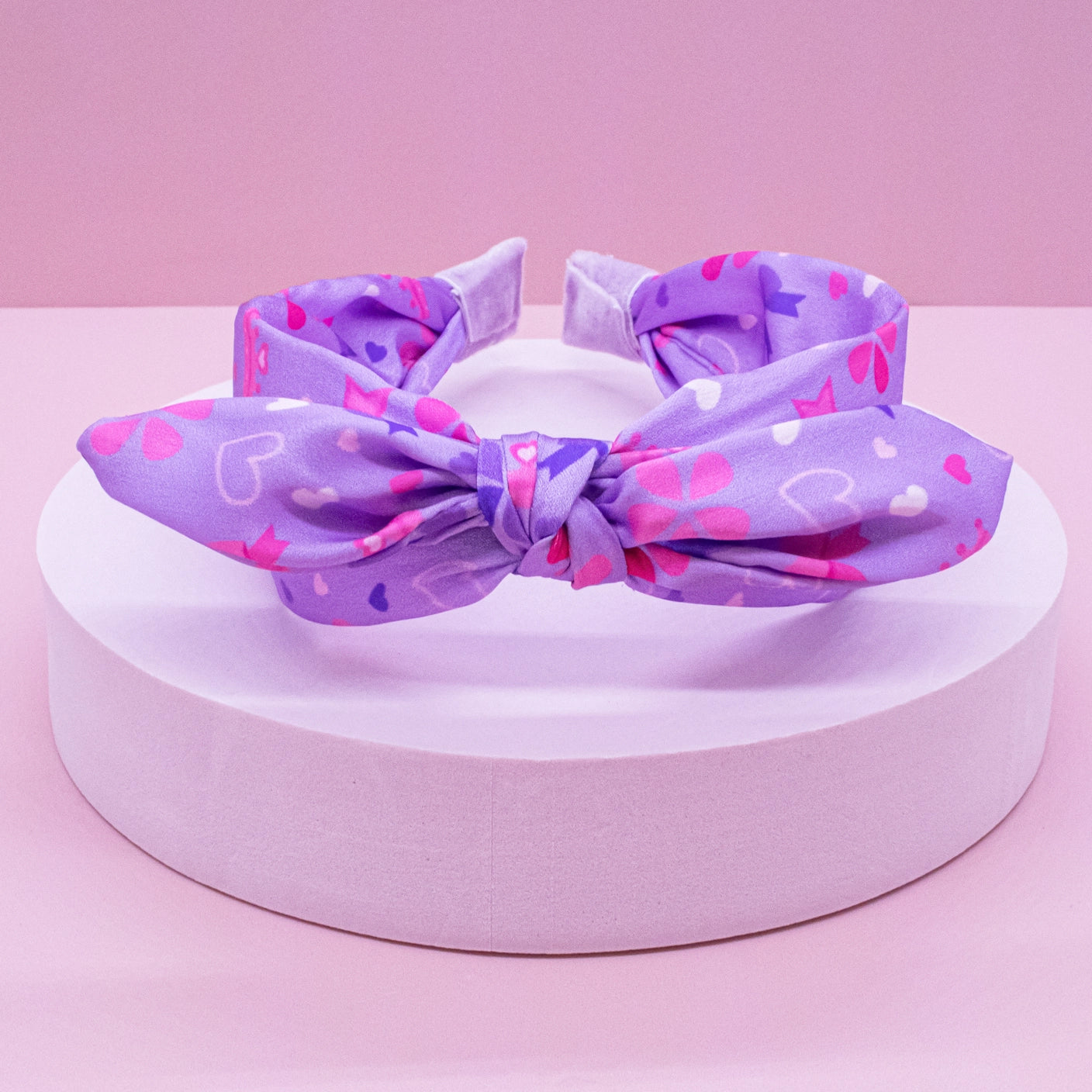 purple princess headband