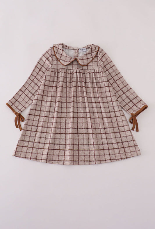 Brown fall dress