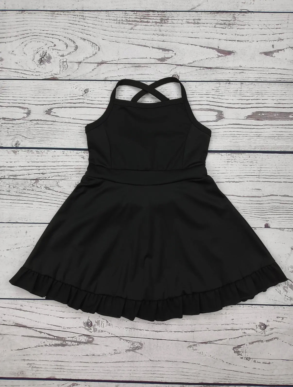 Black workout dress