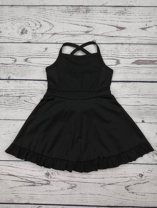 Black workout dress