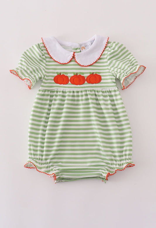 Green stripe pumpkin bubble