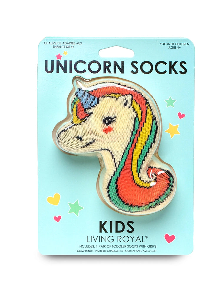 3D unicorn socks