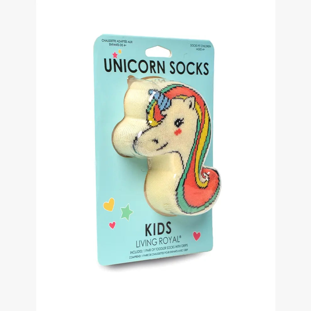 3D unicorn socks