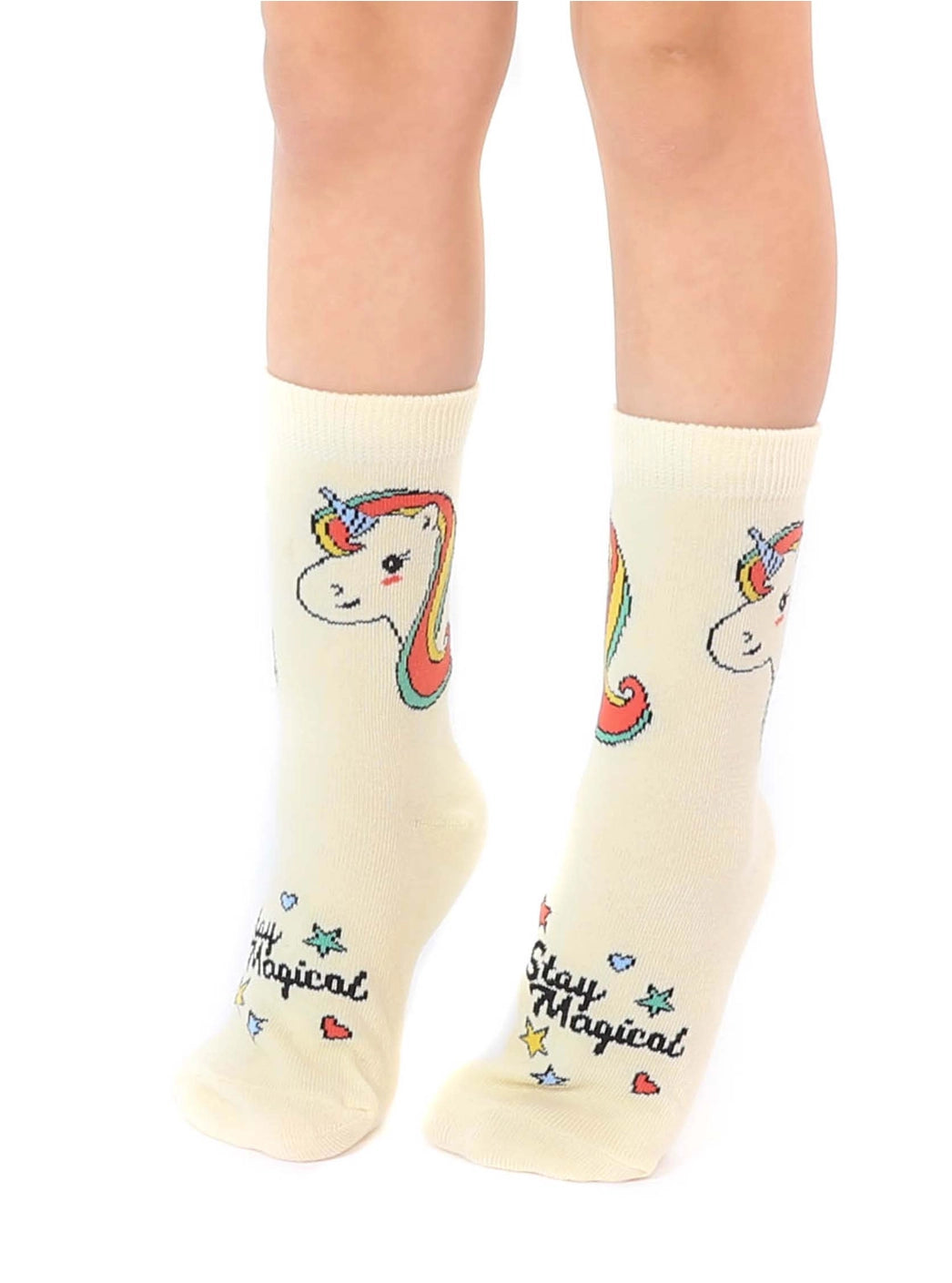 3D unicorn socks