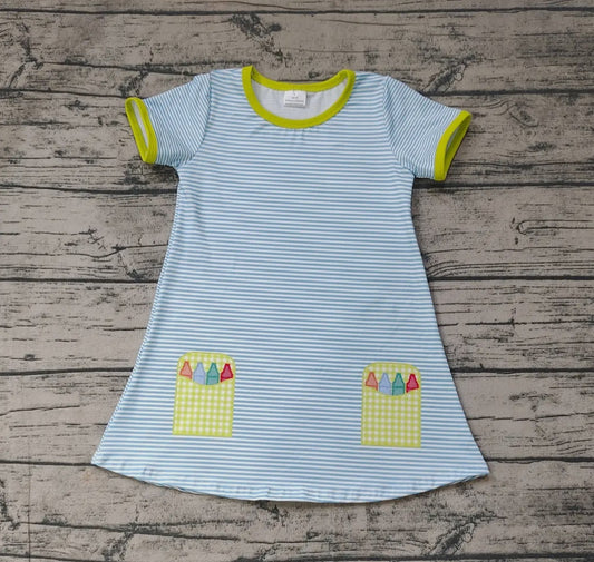 Crayon school dress