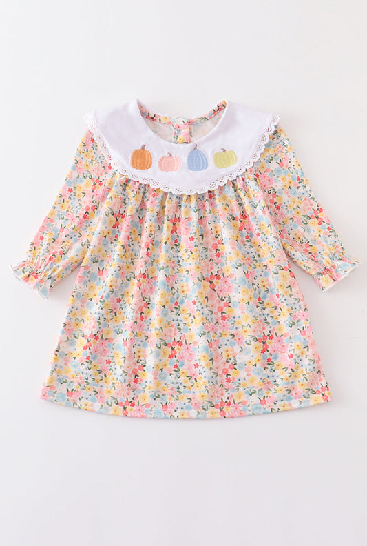 Floral pumpkin dress