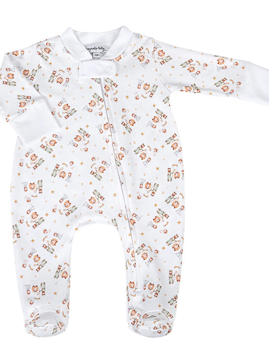 a child is born zipper pajamas