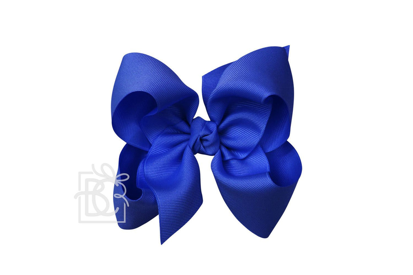 electric blue bow
